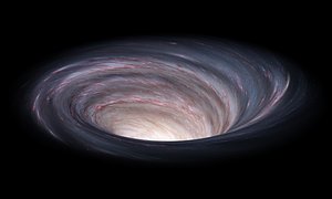 Wormhole Black Hole Galaxy