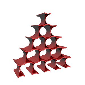 kartell infinity bottle holder 3D model