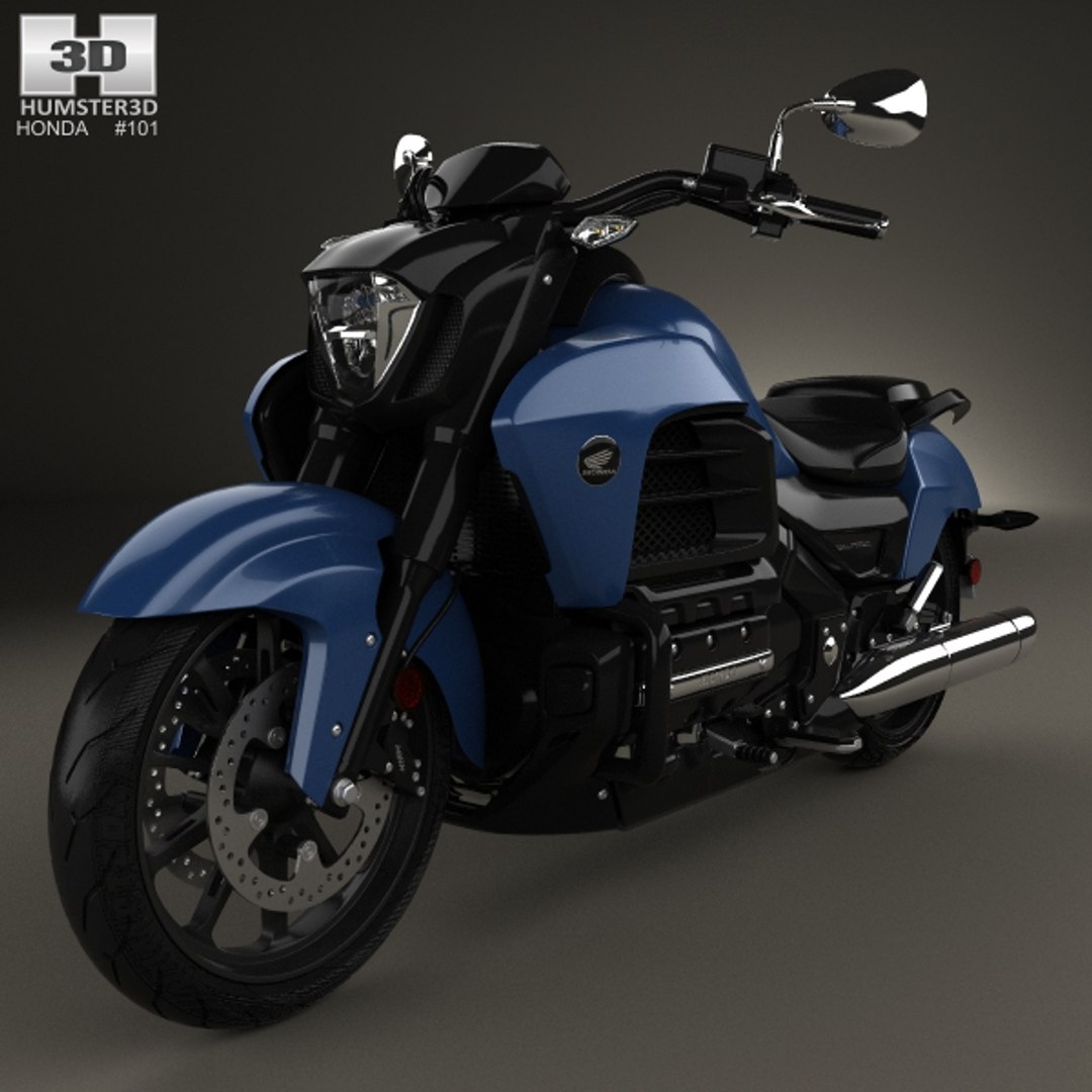 3D model honda valkyrie gl1800c TurboSquid 1152054