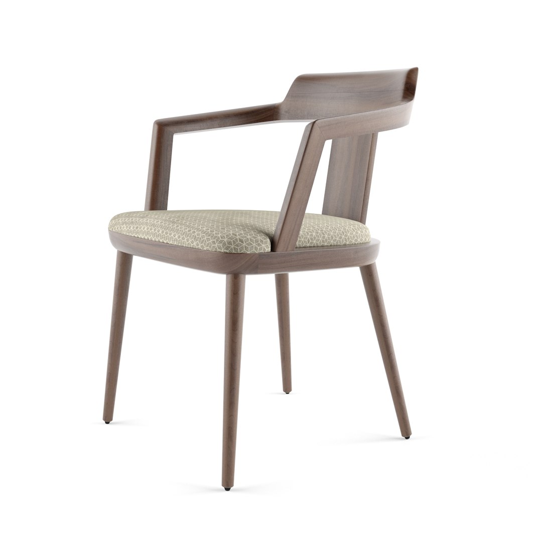 3D porada tilly chair model - TurboSquid 1499986