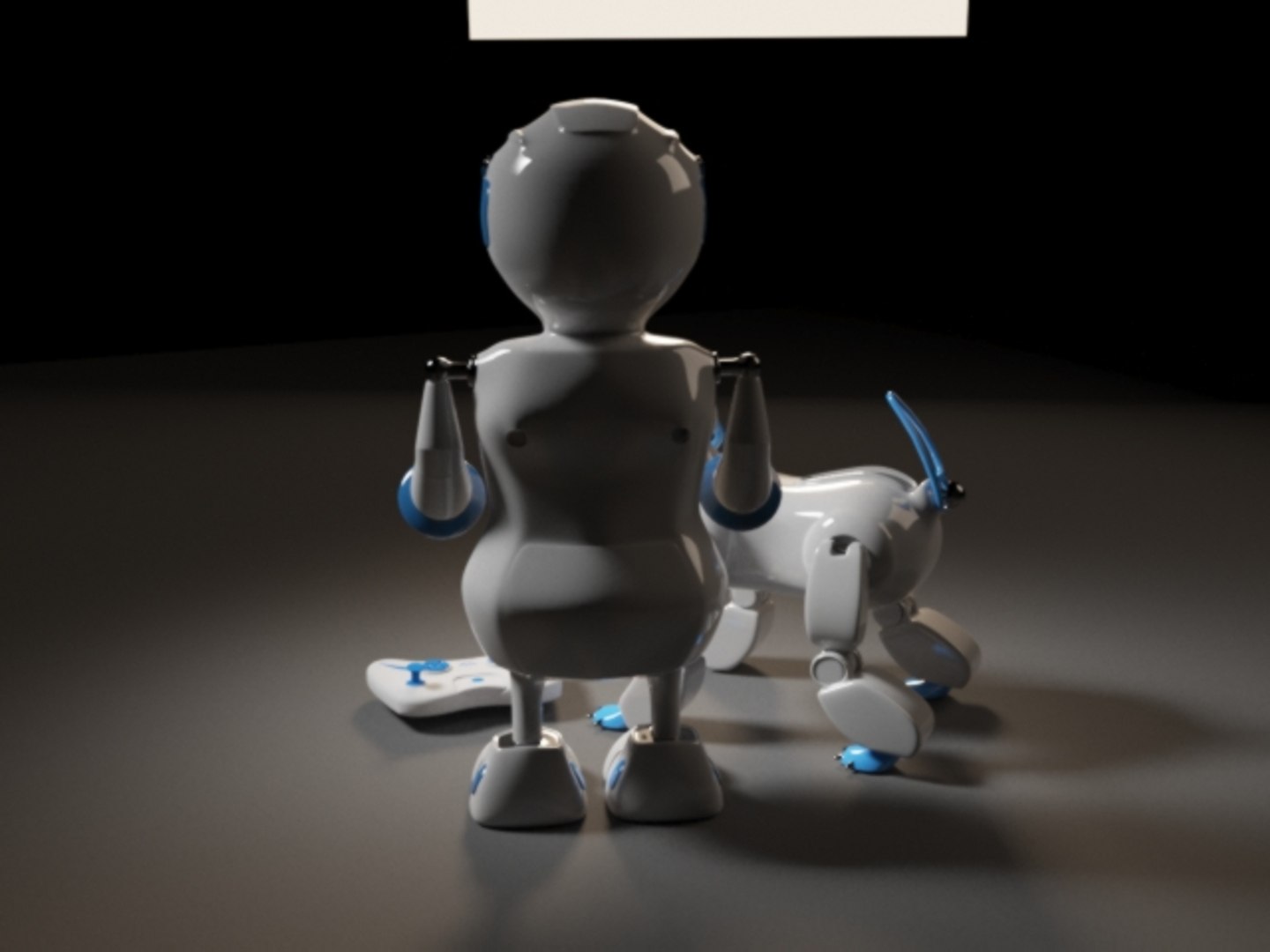 Robot Dog Bot 3D Model - TurboSquid 1400446
