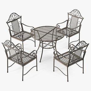 Black Iron Garden Furniture