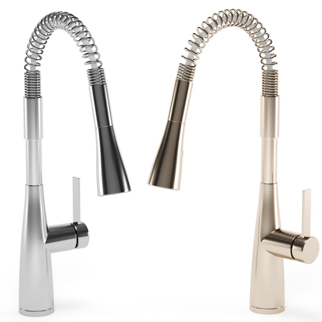 PFISTER Kitchen Faucets 3D Model TurboSquid 2047413