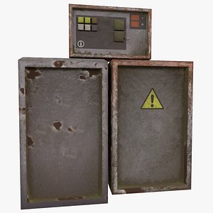 3D model Electric Boxes