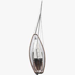 Sailing Boat - Pilothouse Cutter