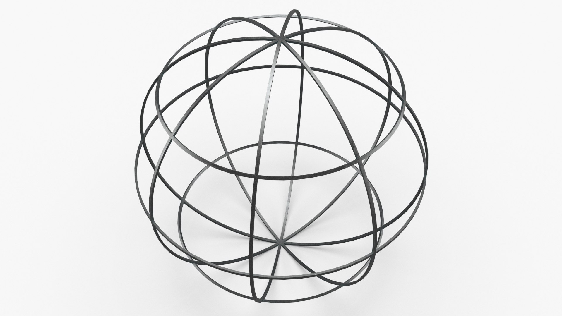3D Wireframe Sphere 01 - TurboSquid 1796396