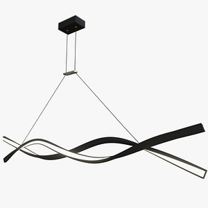 Modern Wavy Pendant Lights