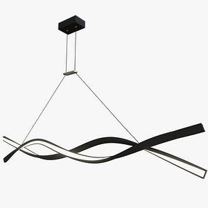 Modern Wavy Pendant Lights