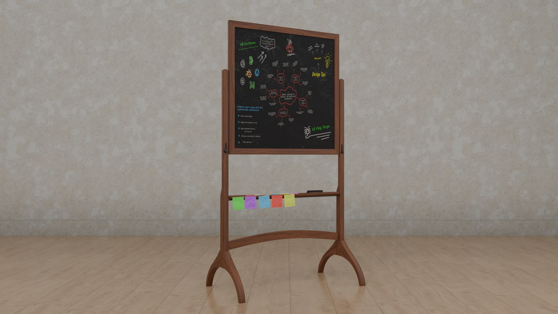 3D Dual-Sided Writing Boards - Customizable Whiteboard and Chalkboard Set model https://p.turbosquid.com/ts-thumb/UN/ZHOv25/Wr/d4/png/1748097840/1920x1080/fit_q87/288f1bd0fa5803f49bfc5285faf3a6bc49a1ca2d/d4.jpg