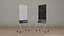 Dual-Sided Writing Boards - Customizable Whiteboard and Chalkboard Set