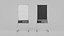 Dual-Sided Writing Boards - Customizable Whiteboard and Chalkboard Set