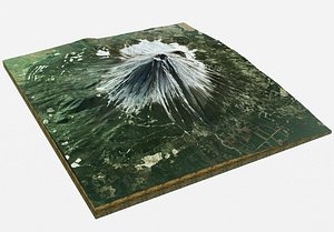 Realistic Fuji Mountain