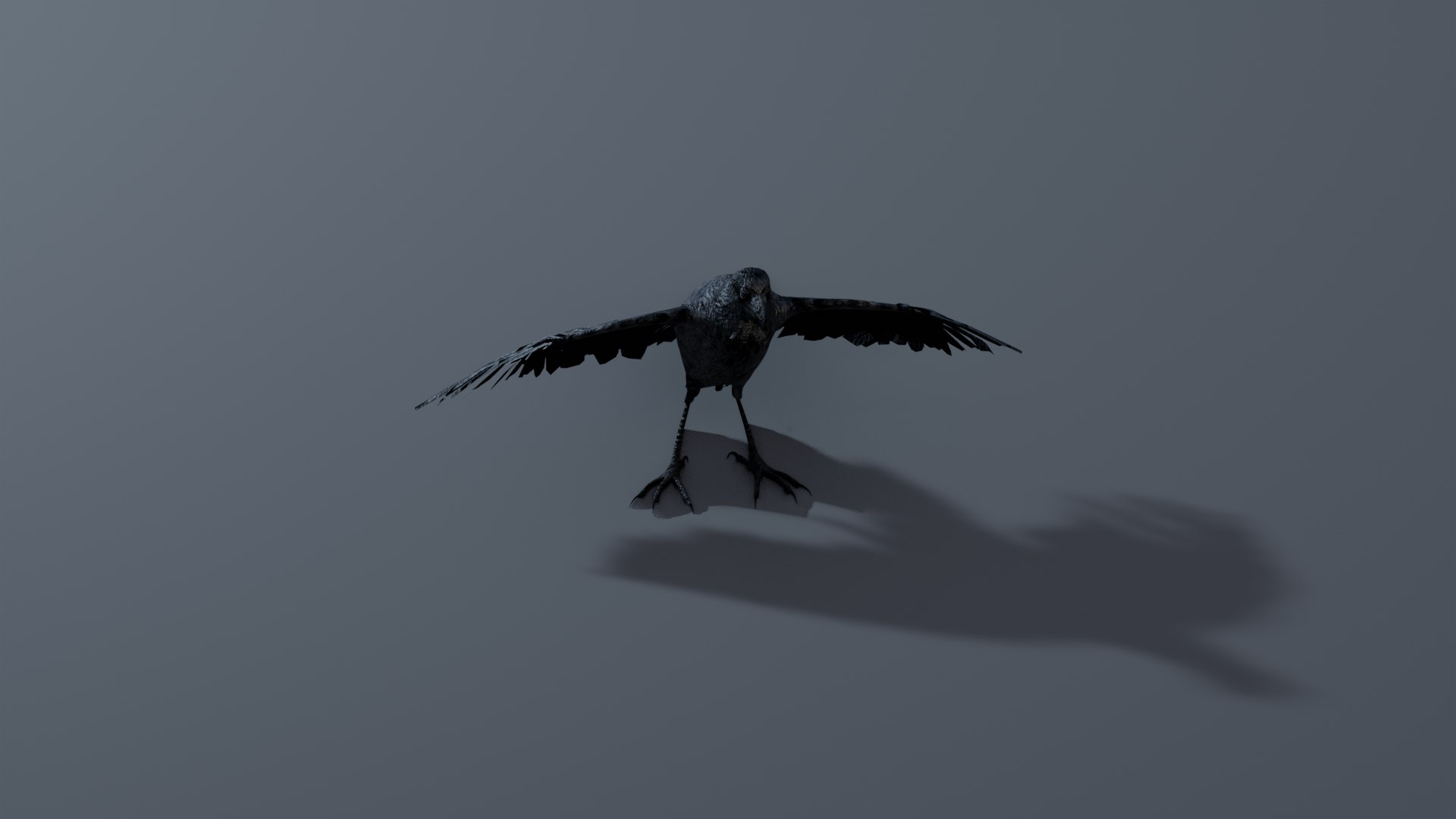 Photorealistic Crow - Rigged model - TurboSquid 2061357