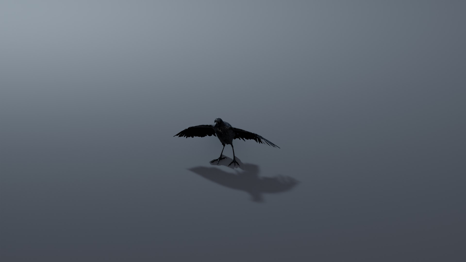 Photorealistic Crow - Rigged model - TurboSquid 2061357