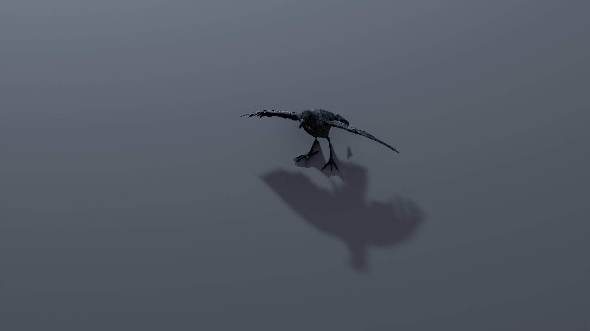Photorealistic Crow - Rigged model - TurboSquid 2061357