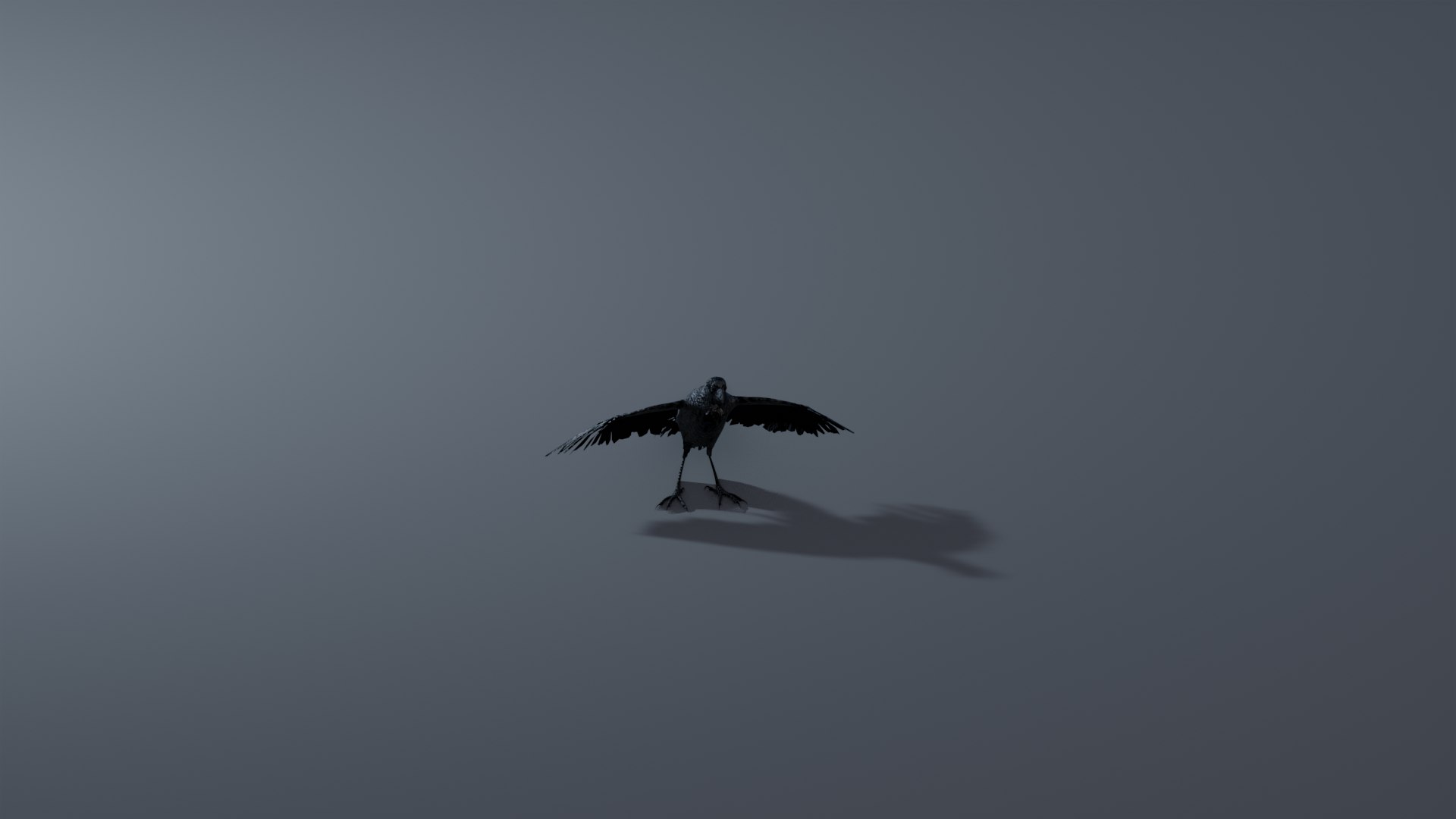 Photorealistic Crow - Rigged model - TurboSquid 2061357