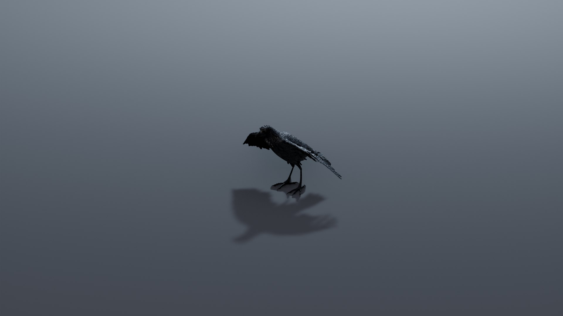 Photorealistic Crow - Rigged model - TurboSquid 2061357