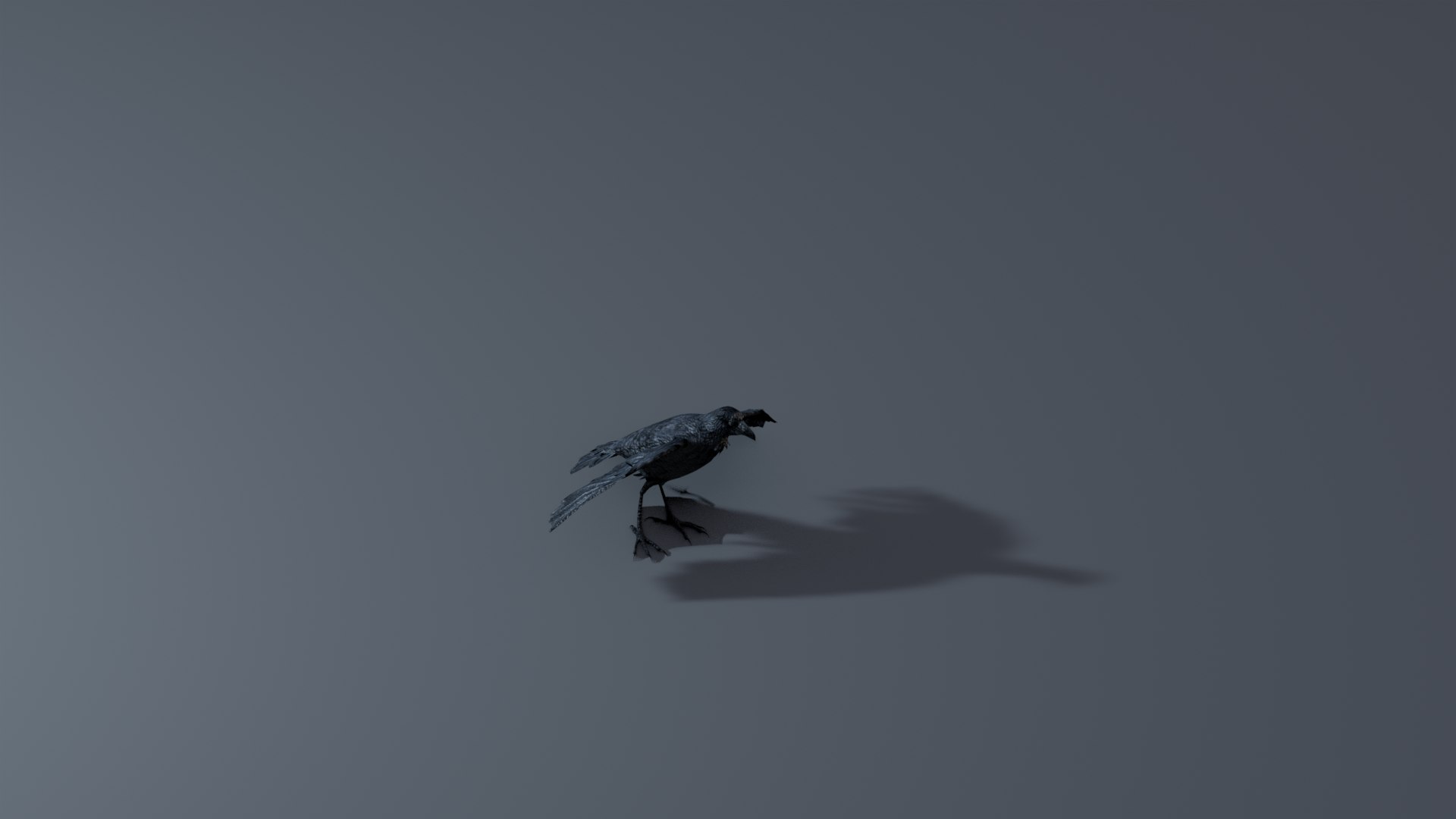 Photorealistic Crow - Rigged model - TurboSquid 2061357