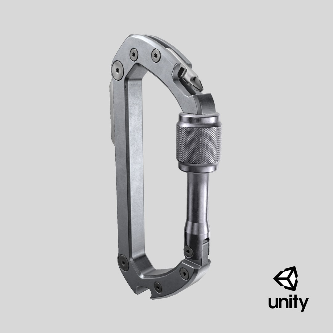 3D Carabiner 06 https://p.turbosquid.com/ts-thumb/UN/c8eBCR/7i/stemcell_unity_render/png/1724402062/1920x1080/fit_q87/8e697080f7c7efbec693109510145e204dc0cf1f/stemcell_unity_render.jpg