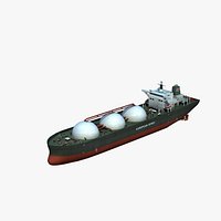 Gas Tanker Ship