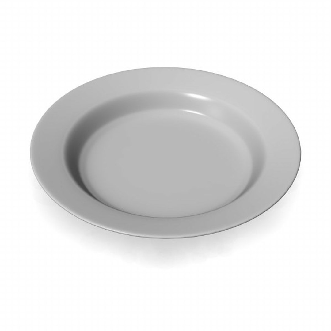 3d Dish Plate