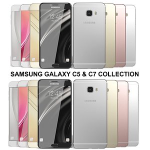 realistic samsung galaxy c5 3d 3ds
