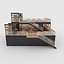 3D model Container Cafe 9