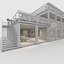 3D model Container Cafe 9