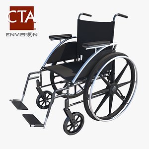 3d wheel chair model