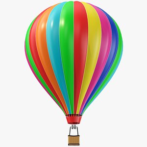 Hot Air Balloon 03 3D