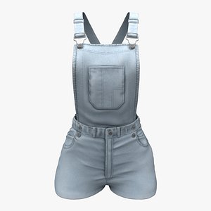 Short Jeans Overalls
