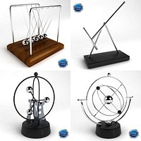 Kinetic Desk Sculpture Collection