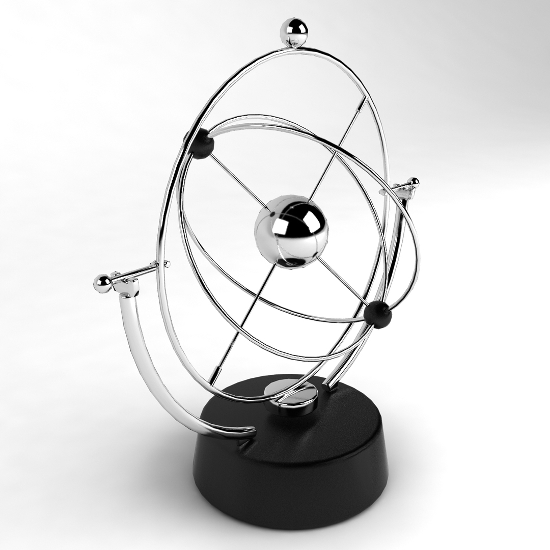 3d modelled desk sculpture