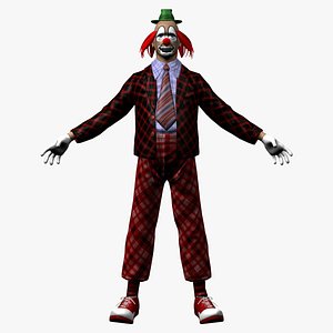 clown 1 3d max