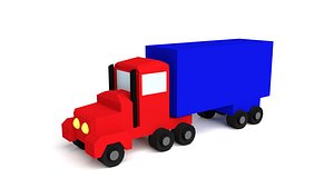 3D truck toy
