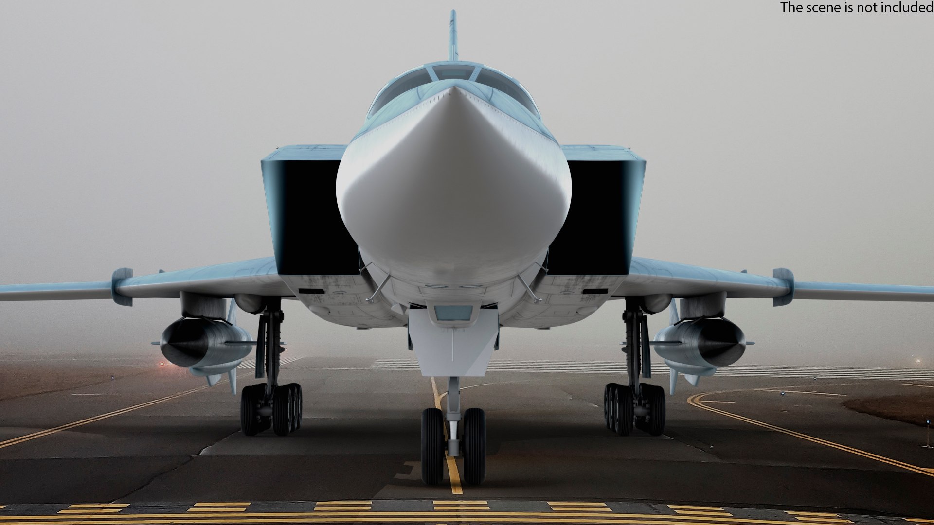 Supersonic Military Aeroplane Rigged 3D model - TurboSquid 2017588