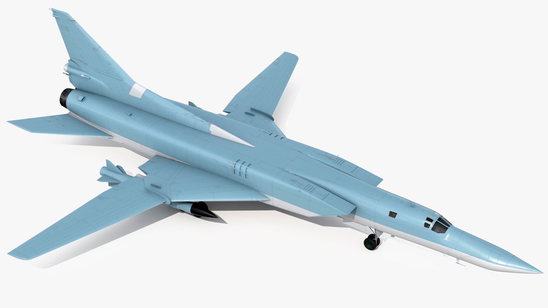 Supersonic Military Aeroplane Rigged 3D Model - TurboSquid 2017588
