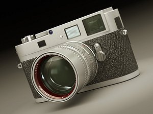 leica m9-p camera lens 3ds