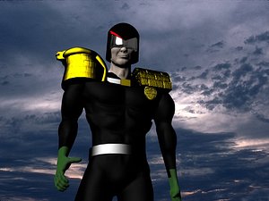 3D Characters Dredd Models - Browse & Download Formats - TurboSquid