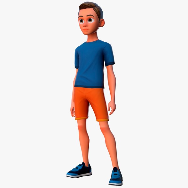 Sport Boy 3D model