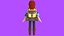 Minimal Cartoon Female Character