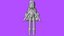 Minimal Cartoon Female Character