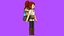 Minimal Cartoon Female Character