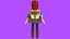 Minimal Cartoon Female Character