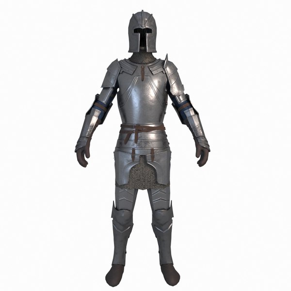 Knight armor armour 3D model - TurboSquid 1627166