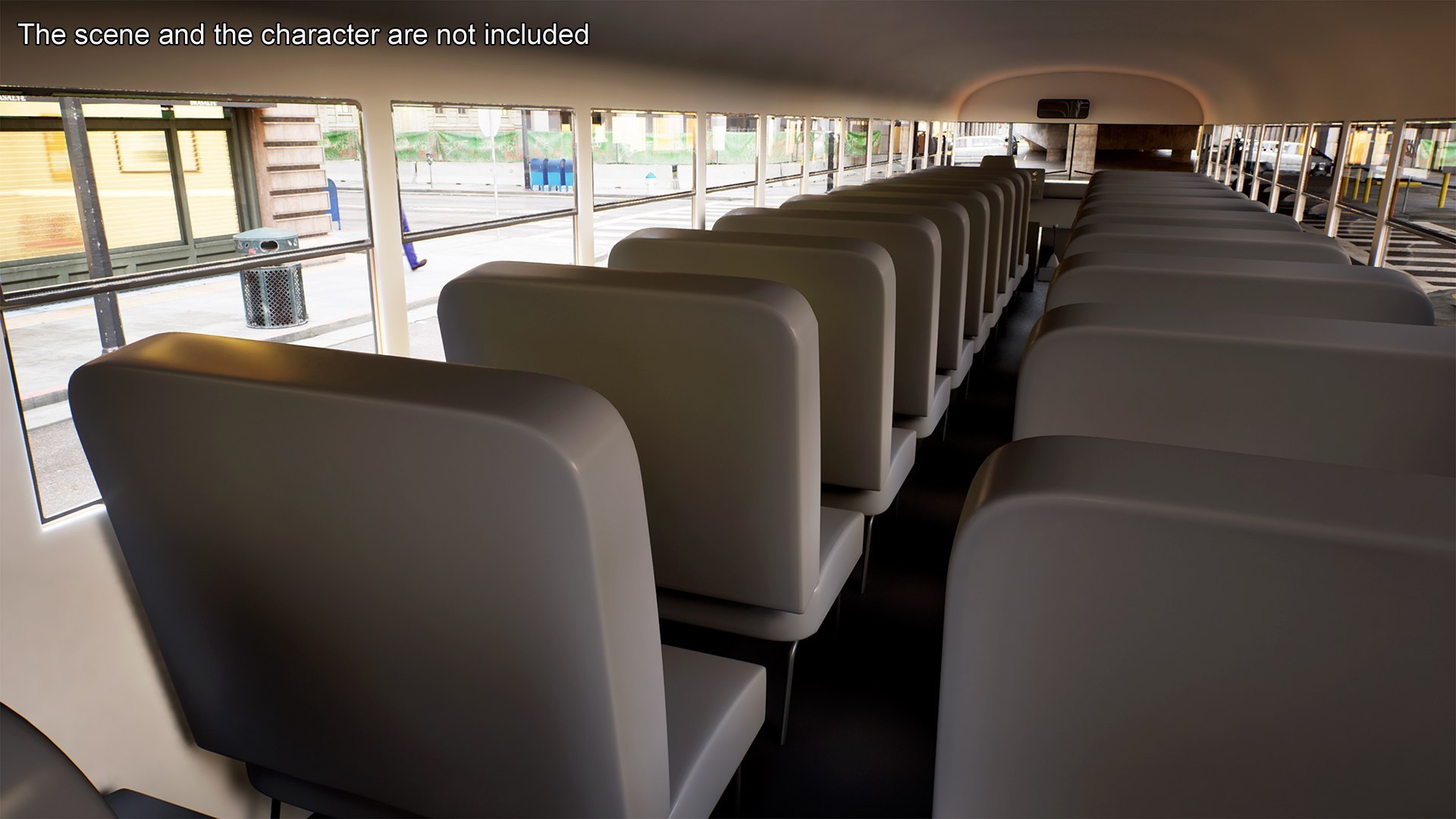 School Buses Rigged Collection Model - TurboSquid 2533888