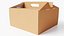 W Packaging Cake Box Kraft No Window