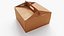 W Packaging Cake Box Kraft No Window