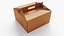 W Packaging Cake Box Kraft No Window