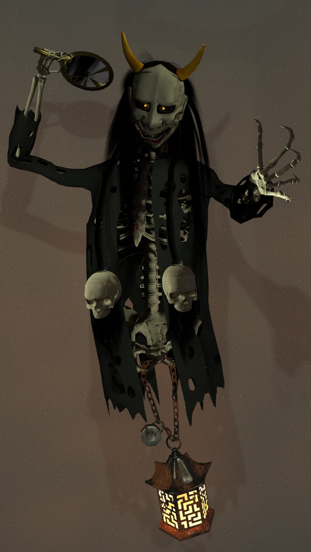3D Demon Ghost Model - TurboSquid 1284378